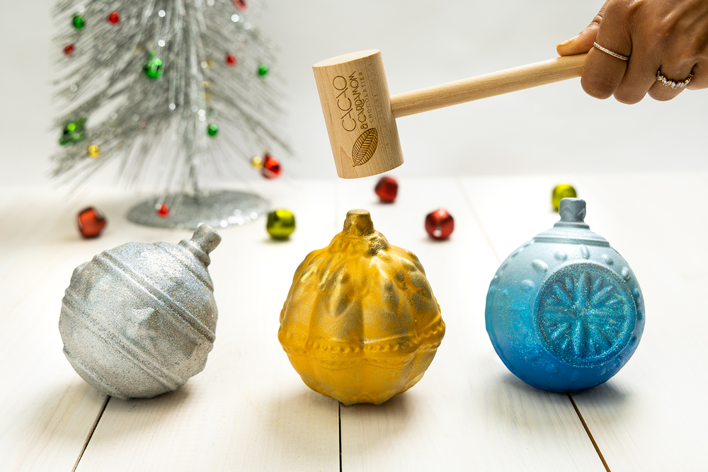 Chocolate Ornaments to Smash