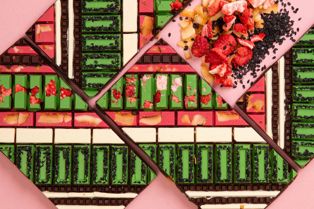 Strawberry Matcha Artisnal Bar