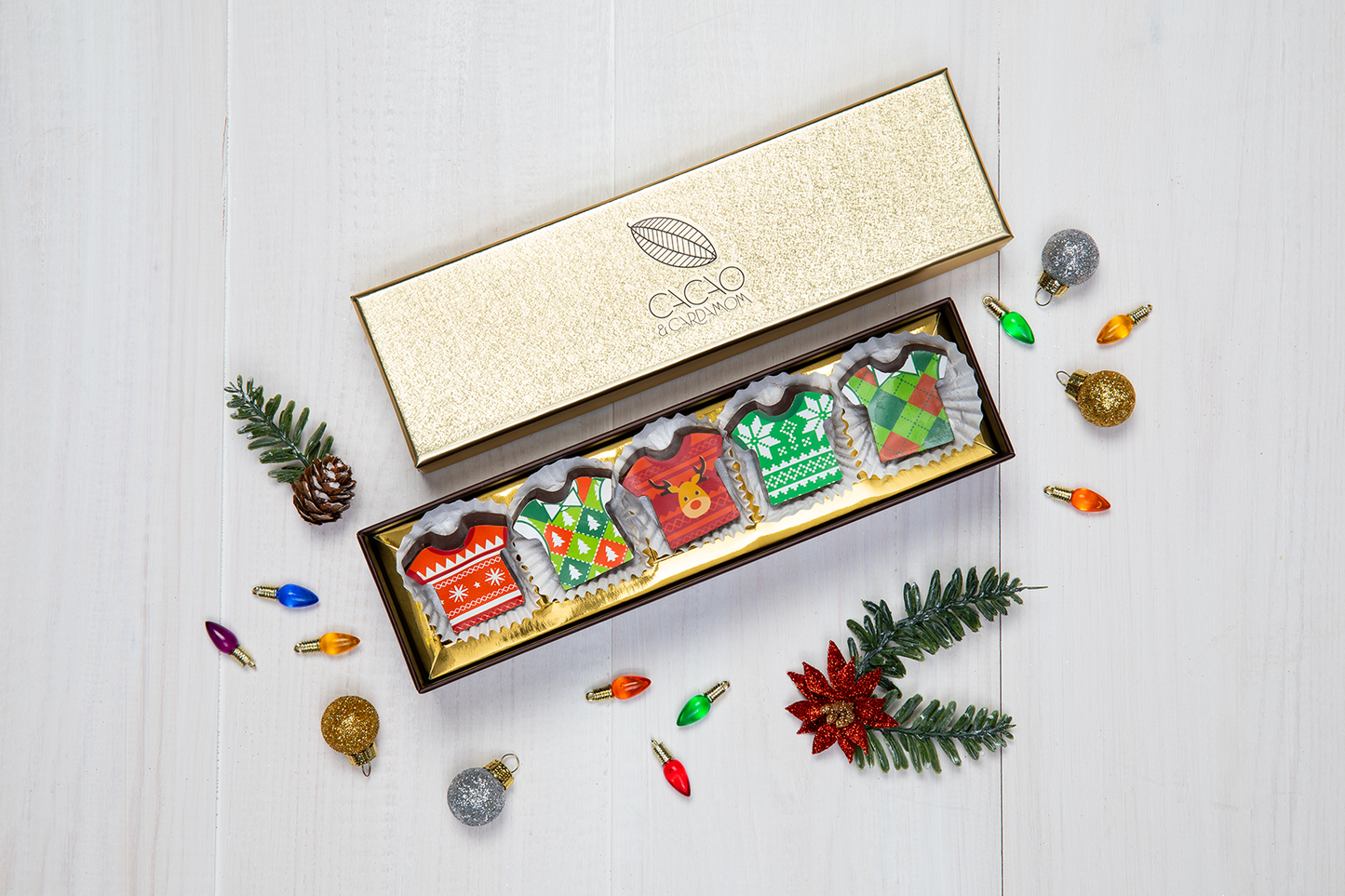 Sweater Artisan chocolates
